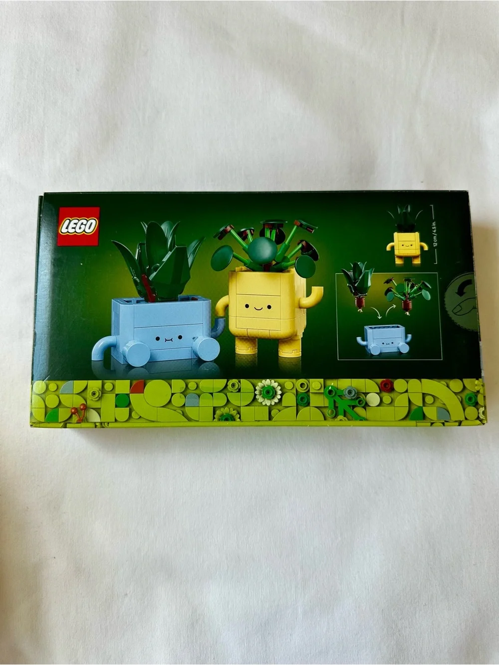 LEGO Botanicals Happy Plants 10349 217 Pieces Building Set New Sealed Box